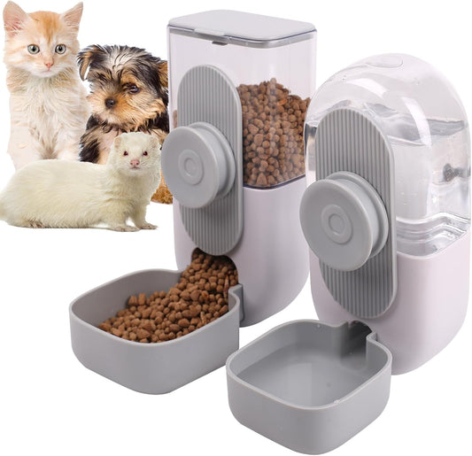 Hanging Automatic Pet Food And Water Dispenser